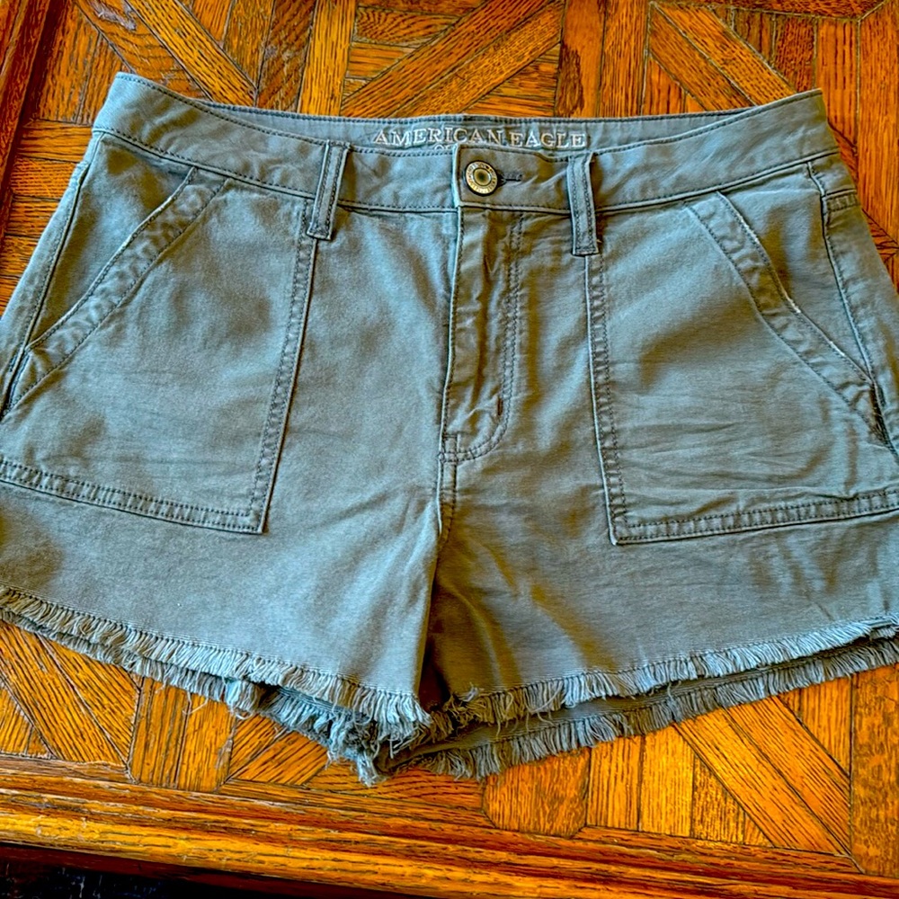 American eagle high rise festival khaki